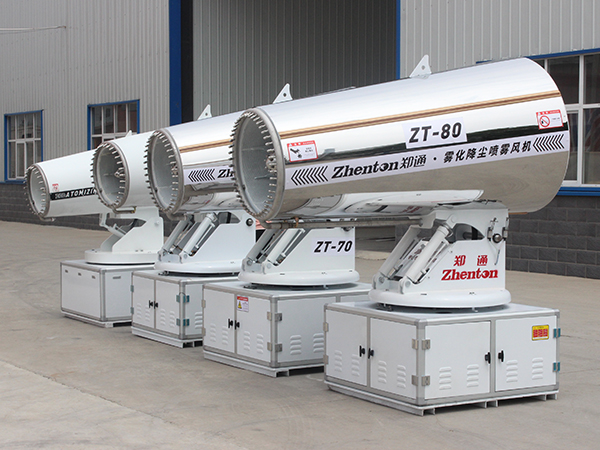 雾炮机常见的安装方式及使用保养流程