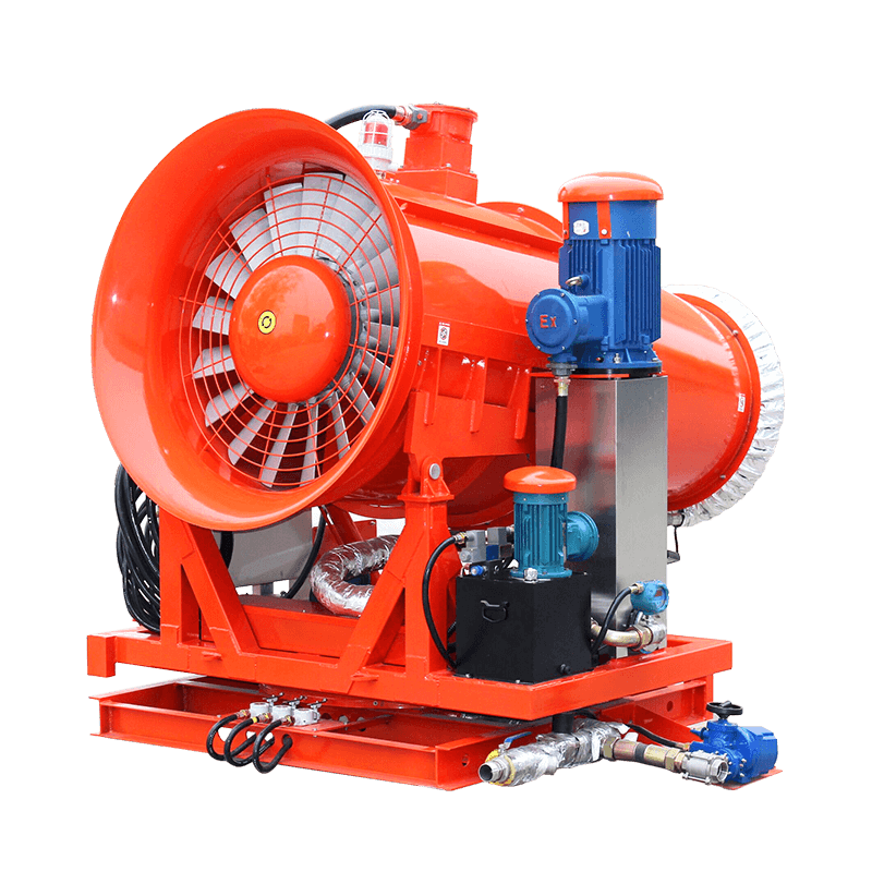 100米煤场防爆雾炮机