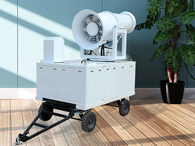 郑通60米移动式环保雾炮机的产品优势