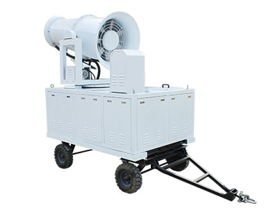 除尘雾炮机都由哪些构件组成的？