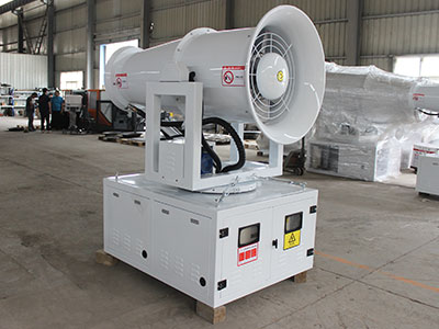 雾炮机在使用过程中不吸水是因为什么原因？