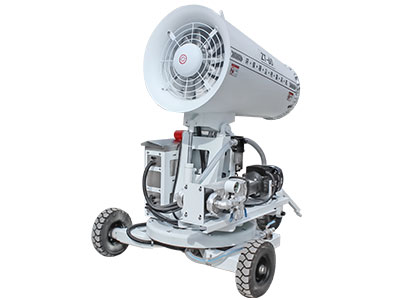 雾炮机加装的喷嘴确保降尘无忧！