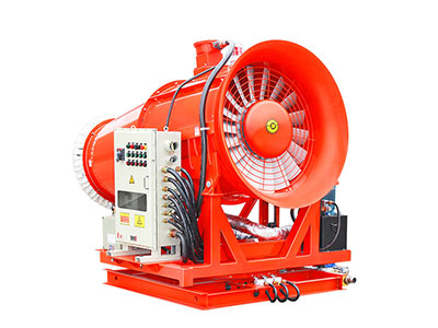 郑通防爆雾炮机的产品特点