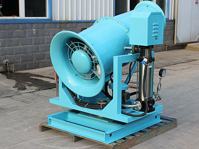 除尘雾炮机核心零部件介绍，您了解多少