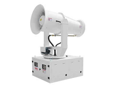 降尘雾炮机的喷雾颗粒是如何形成的？