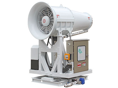 60米全自动雾炮机除尘效率高，效果怎么样？