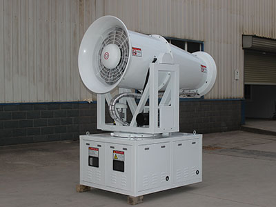 堆料场如何避免扬尘问题？厂家推荐抑尘雾炮机