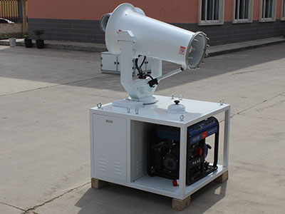 降尘雾炮机广泛用于城市建筑工地，具体有什么优势