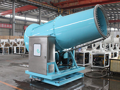 风送式雾炮机针对粉尘处理有妙招