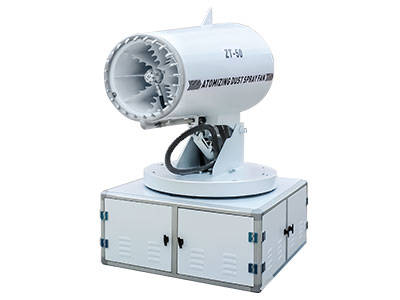 风送式除尘雾炮机应用广泛，都具备什么特点呢？