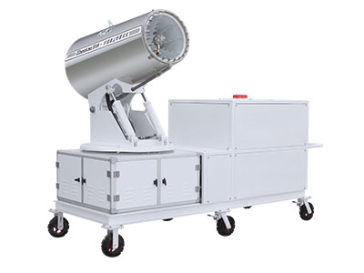 郑通风机新款手推箱体式雾炮机，大容量水箱，喷雾时间持久