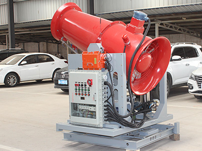 工矿除尘雾炮机接电源和水源时需注意什么?以下5点需特别注意