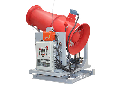 郑通防爆雾炮机安全等级高，使用范围广