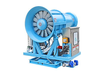 高压雾炮机可有效的降低室内外pm2.5