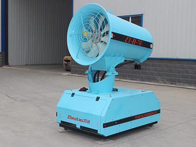 除尘雾炮机的工作原理及使用环境都有哪些呢？