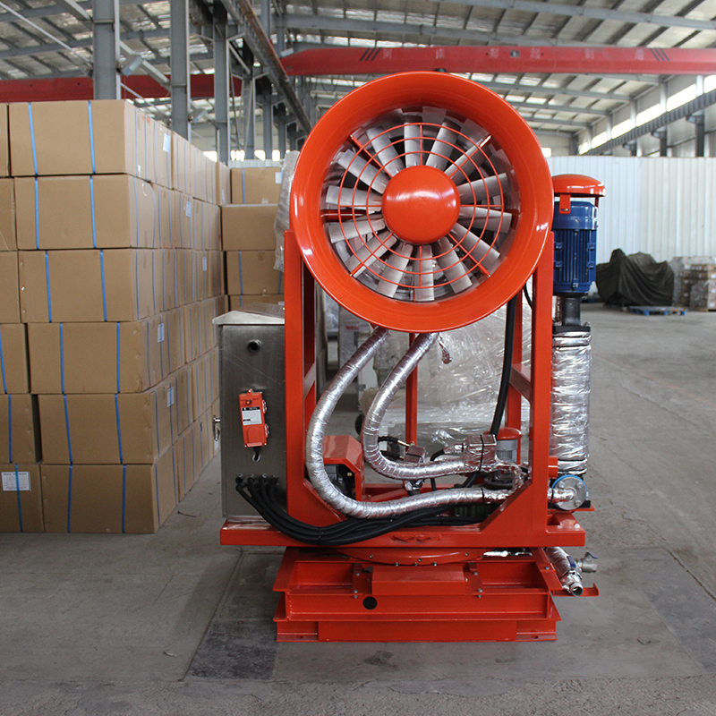 雾炮机的喷雾效果如何是由哪些决定的？