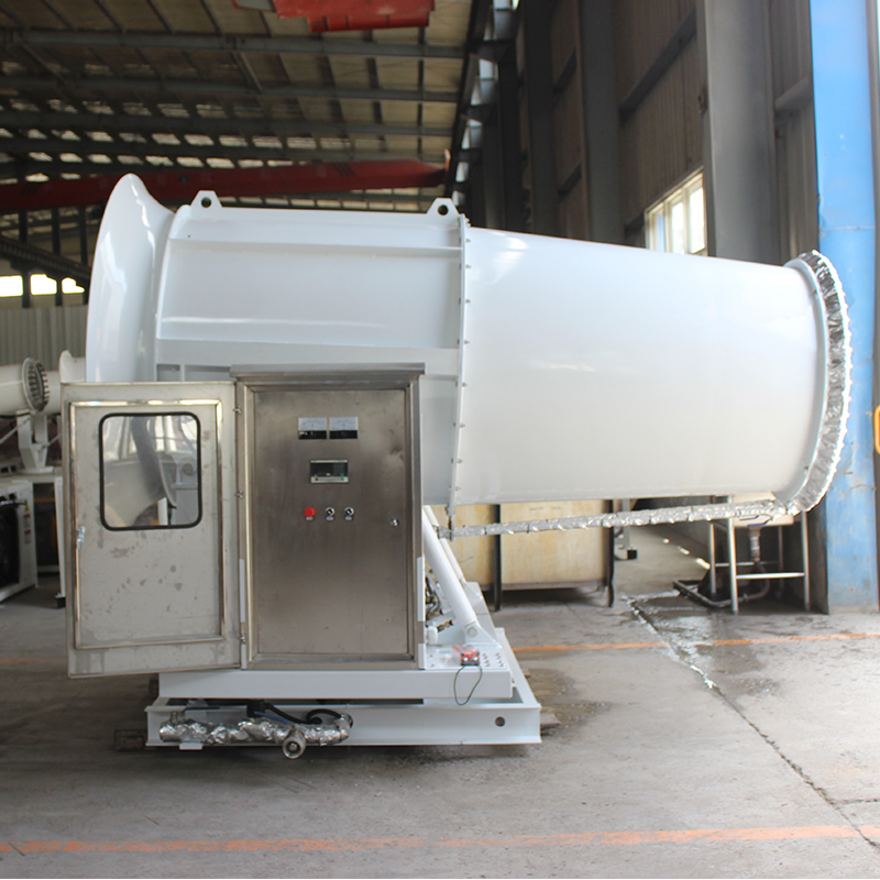 郑通生产的雾炮机除尘效果怎么样？