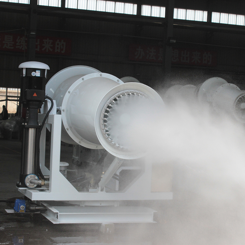 远程雾炮机的除尘效果怎么样？