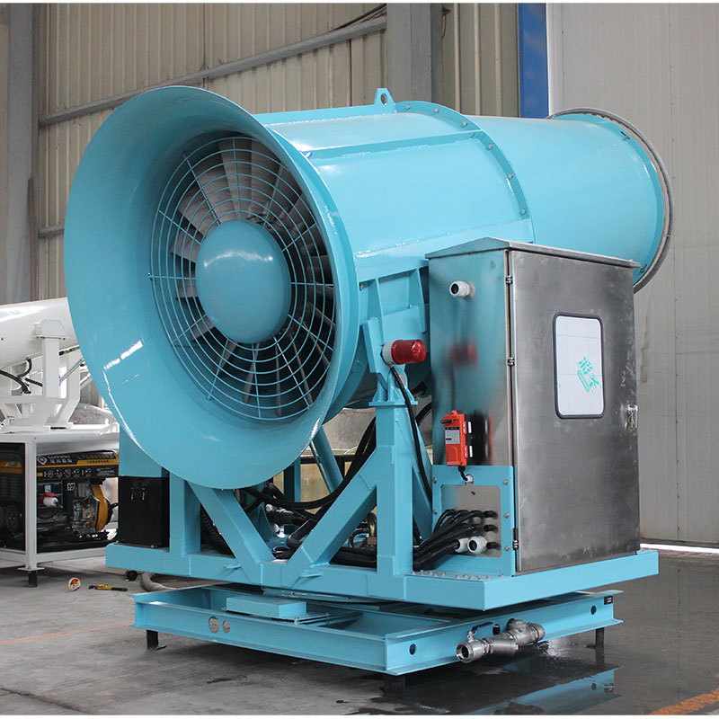 夏季高温来袭，降尘雾炮机来应对！