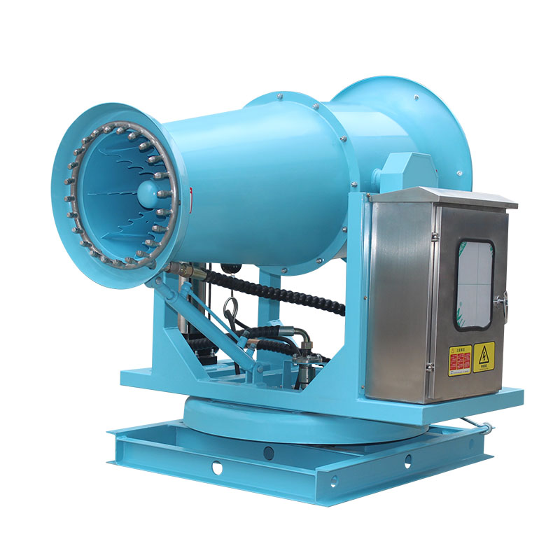 钢铁厂可以使用雾炮机喷雾除尘吗？