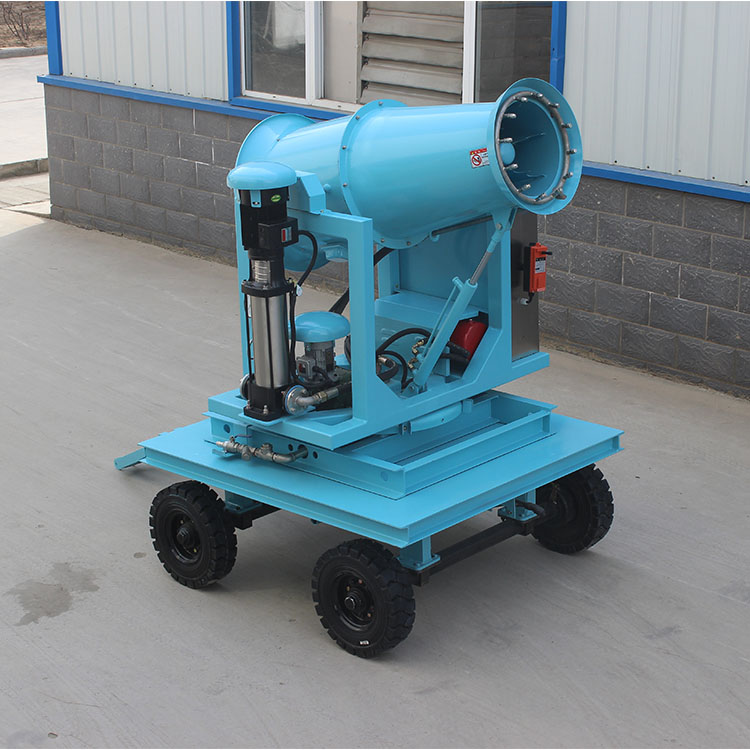 大型农林可以使用炮雾机进行施肥加湿吗？