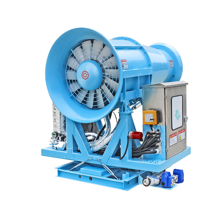 除尘雾炮机的工作原理是什么？