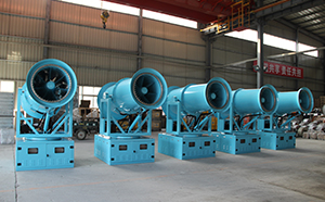 那么工地雾炮机该如何使用？