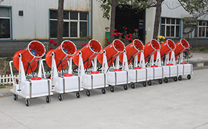 郑通风机研发的移动式雾炮机成功出圈，你知道是为什么吗？