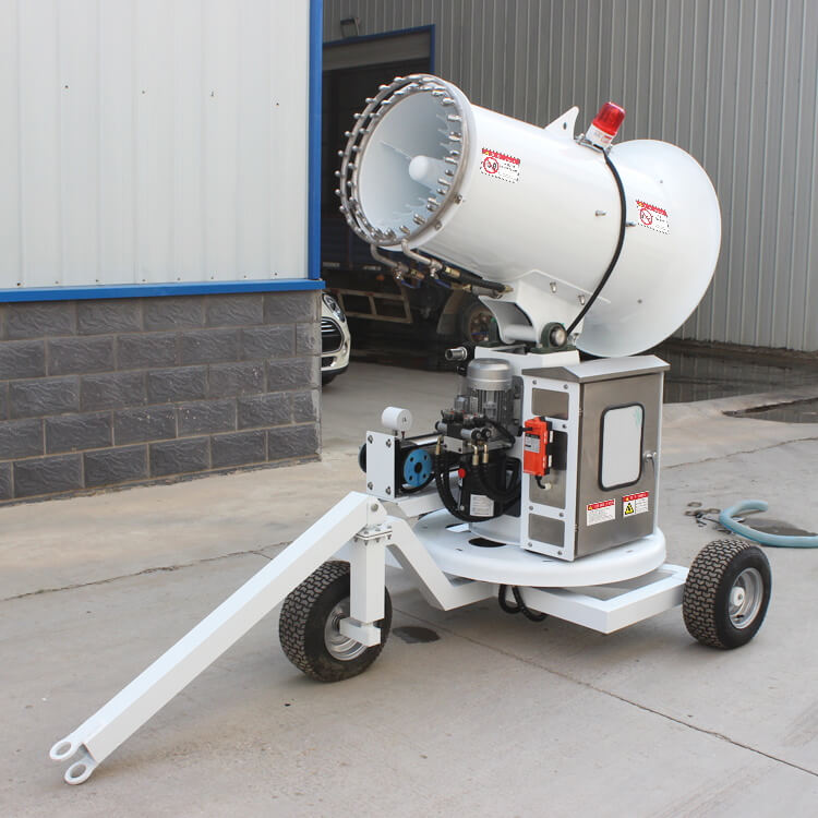 你知道移动雾炮机的水雾是怎样形成的吗？