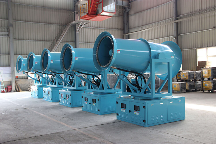 冬季使用工业雾炮机的都有什么注意事项？