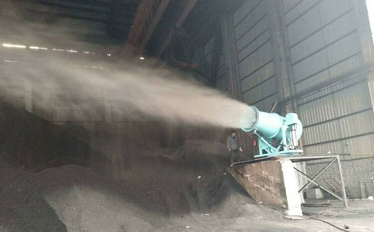 喷雾炮如何实现喷雾降尘的?