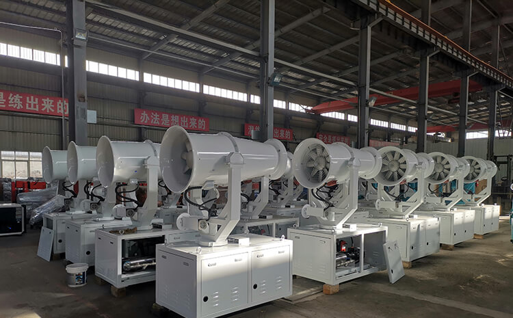 雾炮机抑尘的原理是什么? 雾炮机抑尘的原理是什么?