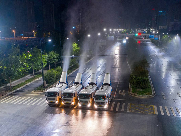 除尘雾炮机的供水压力有什么作用？