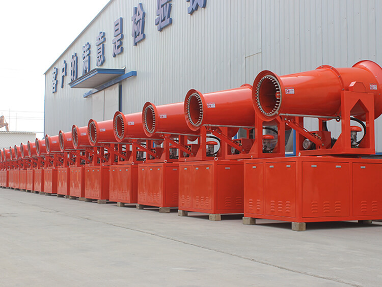 除尘雾炮机喷出的细水雾有什么优点？