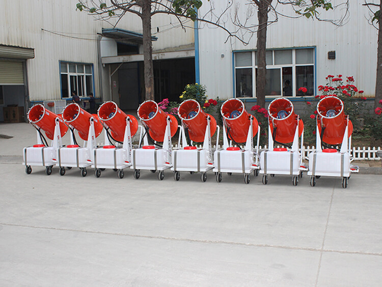 雾炮机如何实现降尘目的？