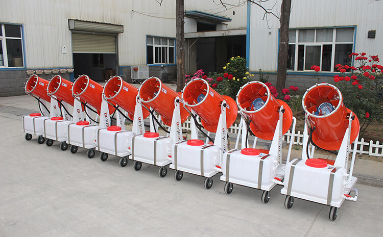 关于除尘炮雾机的功效您都知道么？