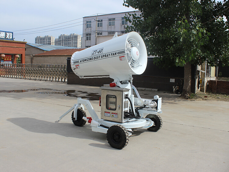 移动降尘雾炮机设备实拍