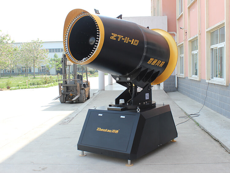 展会明星-车载远程雾炮机实拍