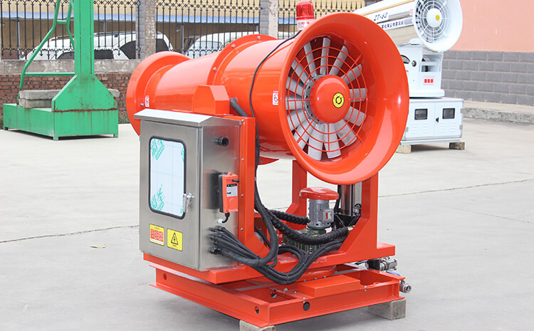 工地雾炮机如何进行正常的维护？