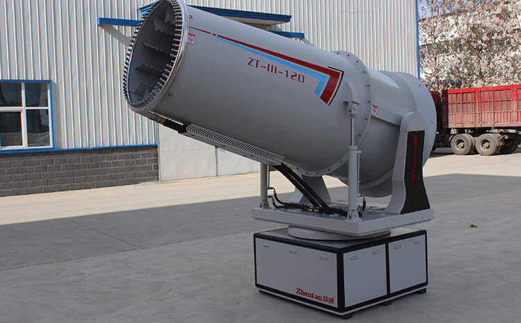 半自动雾炮机的工作原理以及使用范围是什么？