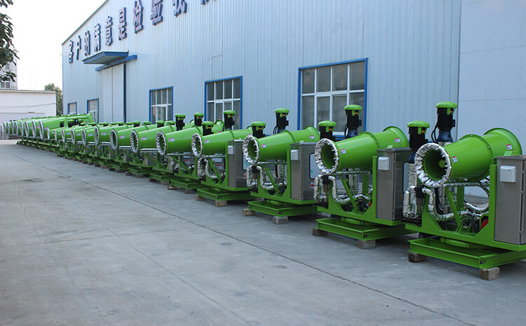 固定式雾炮机能够起到冬季防冻的作用吗？