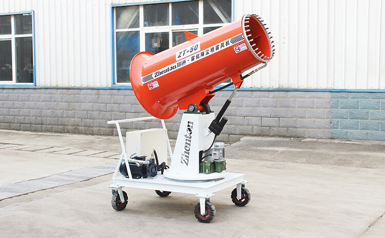 移动式雾炮机对工地除尘效果怎样？