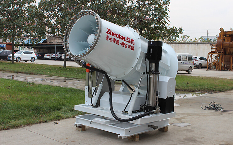 堆料场使用雾炮机喷雾降尘需注意什么？