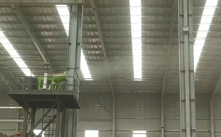 雾炮机喷雾降尘装置如何系统布置？