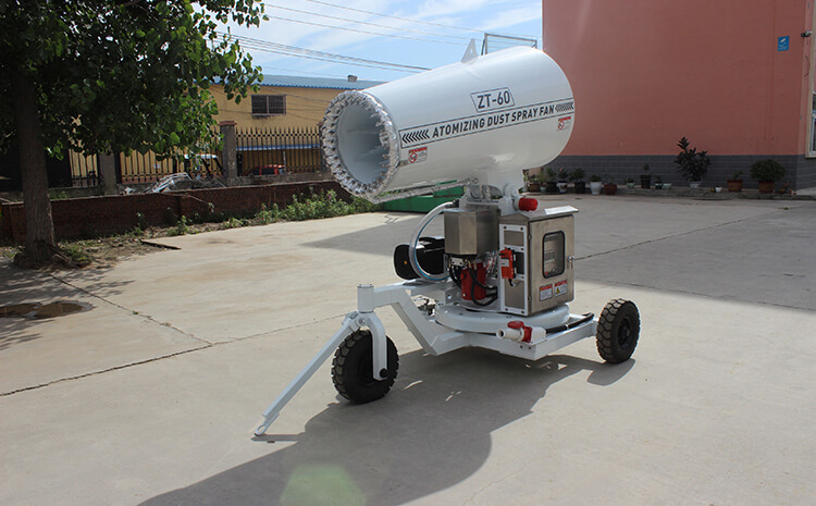 砂石厂降尘雾炮机要如何安装才能实现降尘效果最大化？