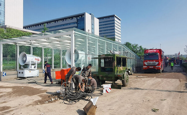 雾炮机设备水路系统的材质是什么呢？