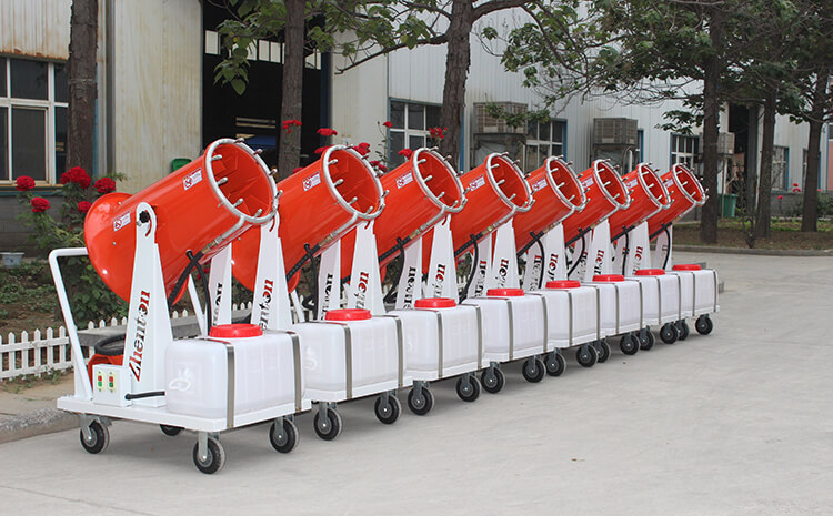 雾炮机能够配合降尘剂一起使用吗？