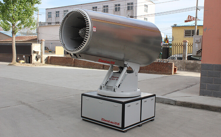 钢厂粉尘治理？推荐您选郑通远程降尘雾炮设备！