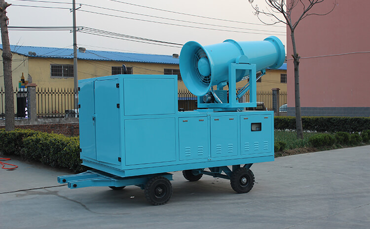 雾炮机生产厂家深度解析除尘雾炮机和其他降尘喷雾设备的不同点！