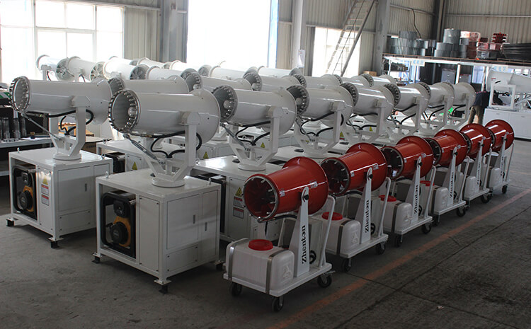 小型雾炮机的常见故障如何处理？